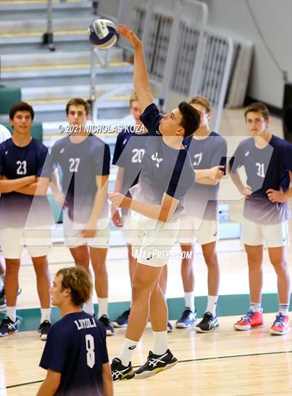 Thumbnail 3 in Loyola vs. Mira Costa (CIF D1 SoCal Regional Final) photogallery.