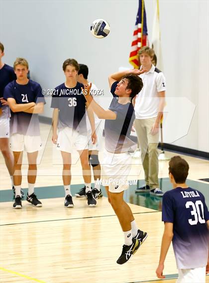 Thumbnail 1 in Loyola vs. Mira Costa (CIF D1 SoCal Regional Final) photogallery.