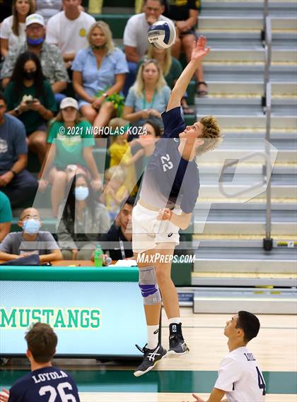 Thumbnail 2 in Loyola vs. Mira Costa (CIF D1 SoCal Regional Final) photogallery.
