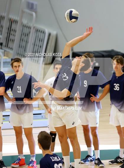 Thumbnail 2 in Loyola vs. Mira Costa (CIF D1 SoCal Regional Final) photogallery.