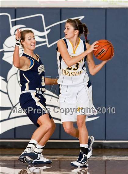 Thumbnail 3 in Westbury Christian vs. Second Baptist (TAPPS District 4-4A Basketball Tournament) photogallery.