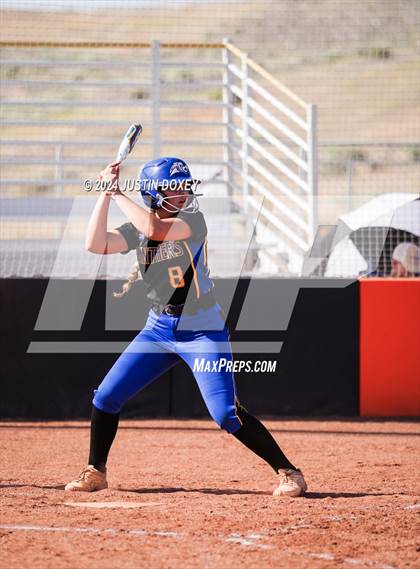 Thumbnail 2 in Pahranagat Valley vs. Carlin (NIAA Class 1A State Playoff Game 5) photogallery.