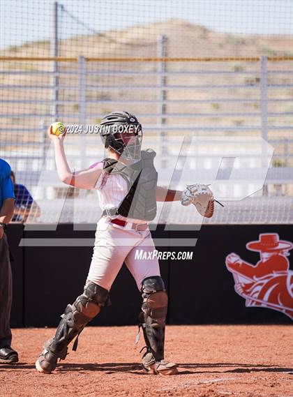 Thumbnail 3 in Pahranagat Valley vs. Carlin (NIAA Class 1A State Playoff Game 5) photogallery.