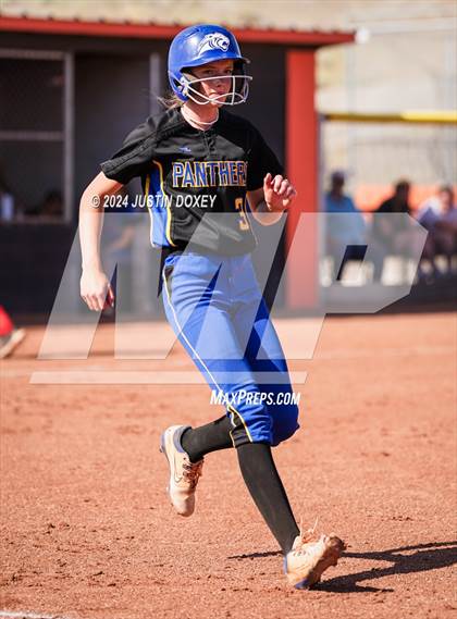 Thumbnail 2 in Pahranagat Valley vs. Carlin (NIAA Class 1A State Playoff Game 5) photogallery.