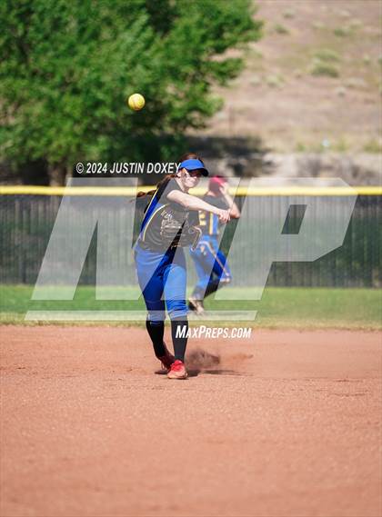 Thumbnail 3 in Pahranagat Valley vs. Carlin (NIAA Class 1A State Playoff Game 5) photogallery.
