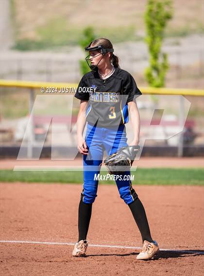 Thumbnail 3 in Pahranagat Valley vs. Carlin (NIAA Class 1A State Playoff Game 5) photogallery.