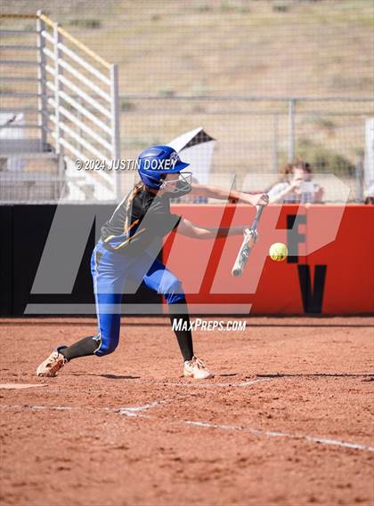 Thumbnail 1 in Pahranagat Valley vs. Carlin (NIAA Class 1A State Playoff Game 5) photogallery.