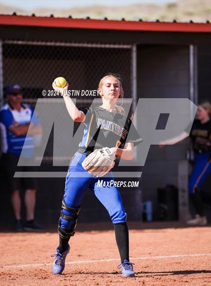 Thumbnail 1 in Pahranagat Valley vs. Carlin (NIAA Class 1A State Playoff Game 5) photogallery.