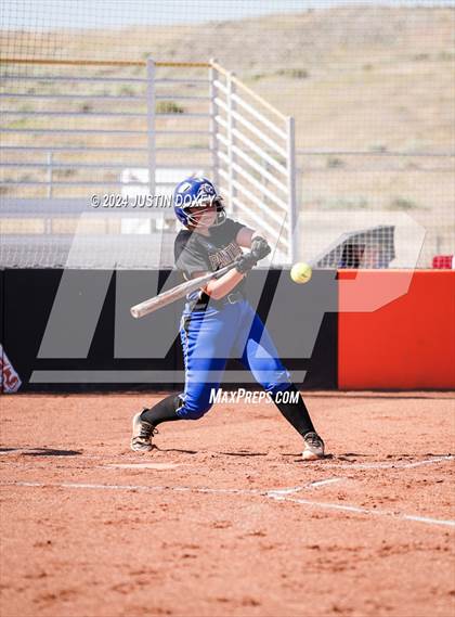 Thumbnail 2 in Pahranagat Valley vs. Carlin (NIAA Class 1A State Playoff Game 5) photogallery.