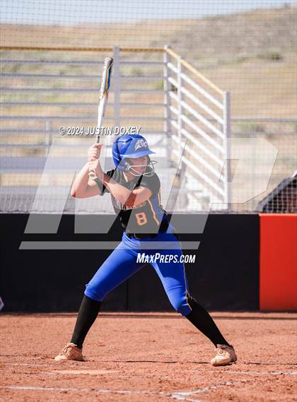 Thumbnail 1 in Pahranagat Valley vs. Carlin (NIAA Class 1A State Playoff Game 5) photogallery.