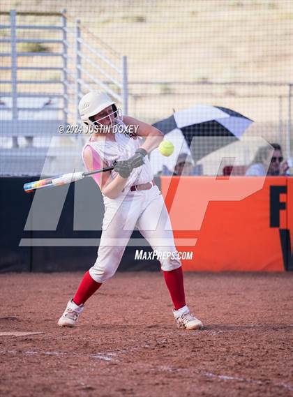 Thumbnail 2 in Pahranagat Valley vs. Carlin (NIAA Class 1A State Playoff Game 5) photogallery.
