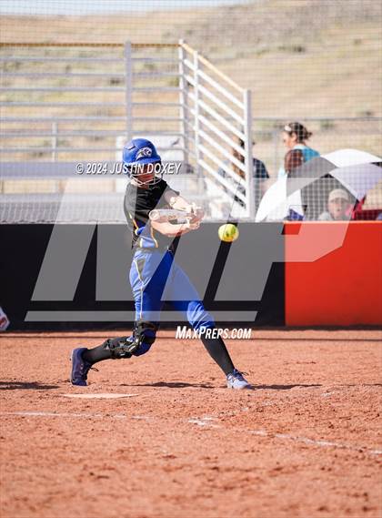Thumbnail 3 in Pahranagat Valley vs. Carlin (NIAA Class 1A State Playoff Game 5) photogallery.