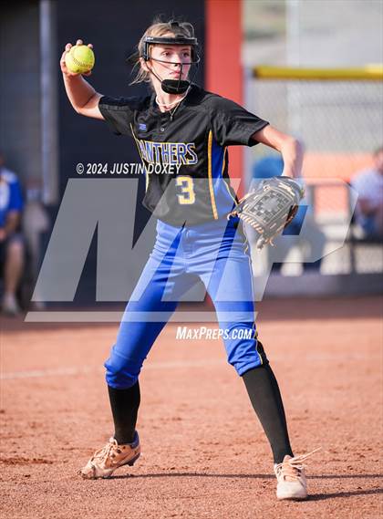Thumbnail 3 in Pahranagat Valley vs. Carlin (NIAA Class 1A State Playoff Game 5) photogallery.