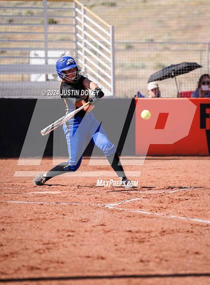 Thumbnail 3 in Pahranagat Valley vs. Carlin (NIAA Class 1A State Playoff Game 5) photogallery.