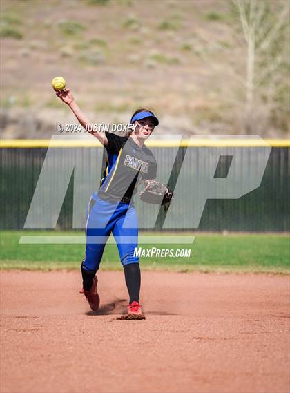 Thumbnail 2 in Pahranagat Valley vs. Carlin (NIAA Class 1A State Playoff Game 5) photogallery.
