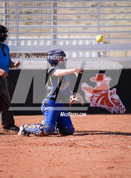 Thumbnail 2 in Pahranagat Valley vs. Carlin (NIAA Class 1A State Playoff Game 5) photogallery.