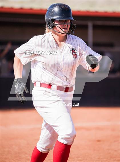 Thumbnail 3 in Pahranagat Valley vs. Carlin (NIAA Class 1A State Playoff Game 5) photogallery.