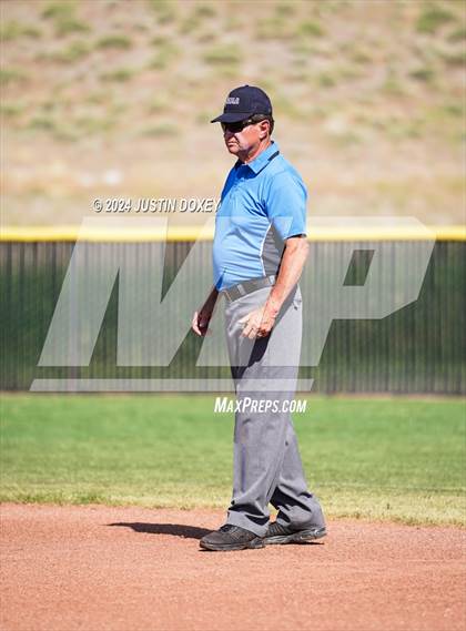 Thumbnail 1 in Pahranagat Valley vs. Carlin (NIAA Class 1A State Playoff Game 5) photogallery.