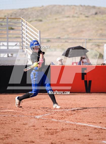 Thumbnail 2 in Pahranagat Valley vs. Carlin (NIAA Class 1A State Playoff Game 5) photogallery.