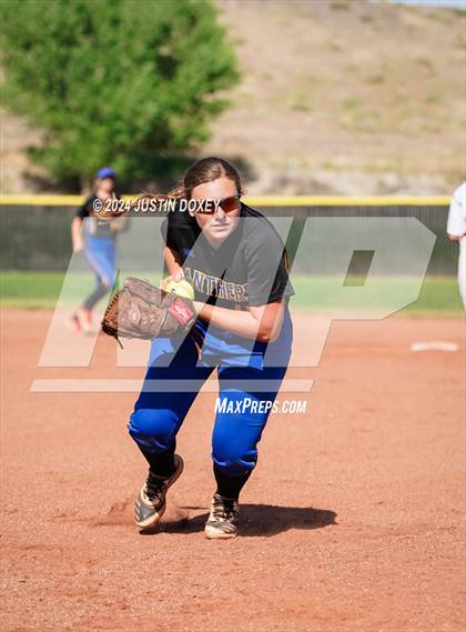 Thumbnail 2 in Pahranagat Valley vs. Carlin (NIAA Class 1A State Playoff Game 5) photogallery.