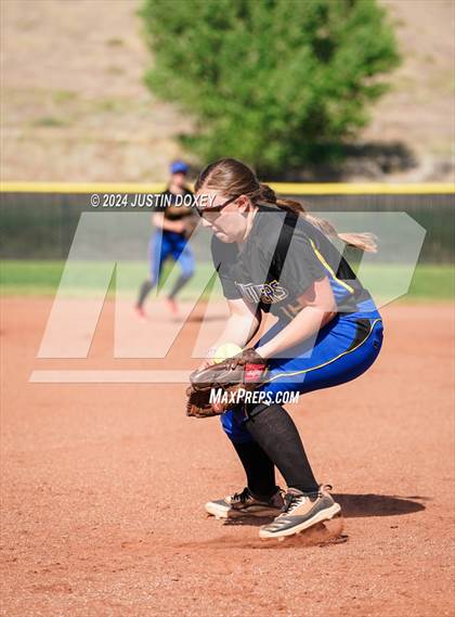 Thumbnail 1 in Pahranagat Valley vs. Carlin (NIAA Class 1A State Playoff Game 5) photogallery.