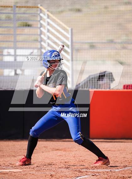 Thumbnail 3 in Pahranagat Valley vs. Carlin (NIAA Class 1A State Playoff Game 5) photogallery.