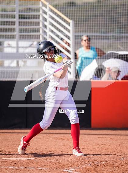 Thumbnail 3 in Pahranagat Valley vs. Carlin (NIAA Class 1A State Playoff Game 5) photogallery.