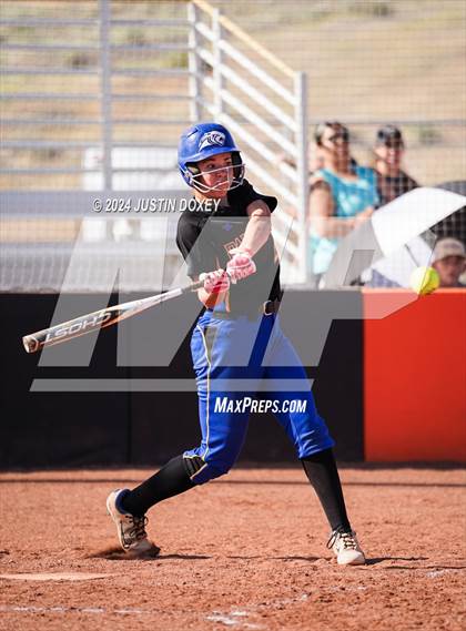 Thumbnail 1 in Pahranagat Valley vs. Carlin (NIAA Class 1A State Playoff Game 5) photogallery.