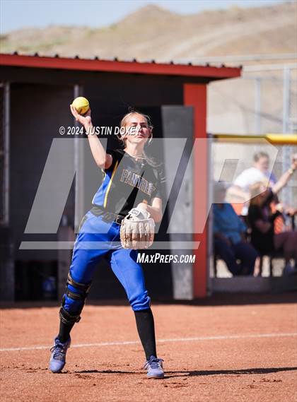 Thumbnail 2 in Pahranagat Valley vs. Carlin (NIAA Class 1A State Playoff Game 5) photogallery.