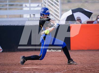 Thumbnail 1 in Pahranagat Valley vs. Carlin (NIAA Class 1A State Playoff Game 5) photogallery.