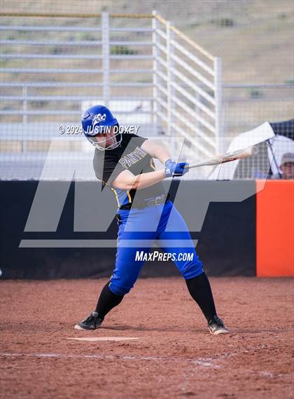 Thumbnail 1 in Pahranagat Valley vs. Carlin (NIAA Class 1A State Playoff Game 5) photogallery.