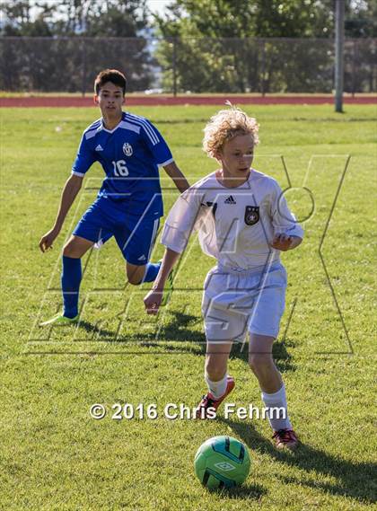 Thumbnail 3 in Palmer vs Fountain-Fort Carson (Kadet Kickoff) photogallery.