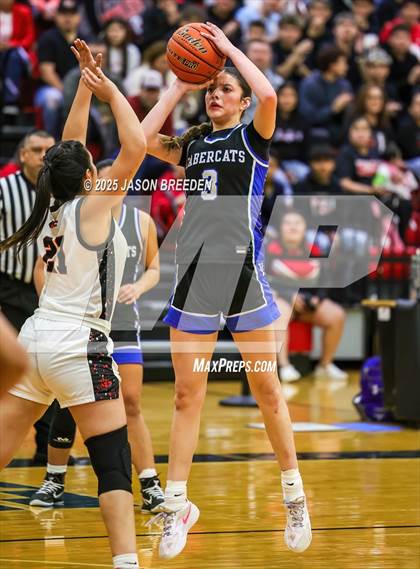 Thumbnail 3 in Vela @ Palmview (UIL 5A Region IV D1 Area Basketball) photogallery.