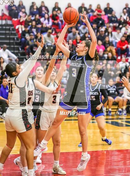 Thumbnail 2 in Vela @ Palmview (UIL 5A Region IV D1 Area Basketball) photogallery.