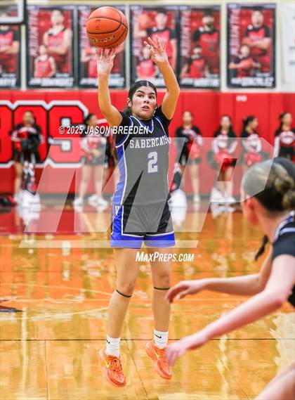 Thumbnail 3 in Vela @ Palmview (UIL 5A Region IV D1 Area Basketball) photogallery.