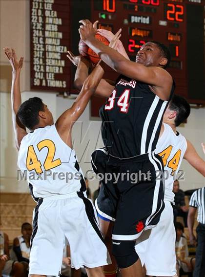 Thumbnail 2 in Harvard-Westlake vs. Whitney (CIF SS Playoffs) photogallery.