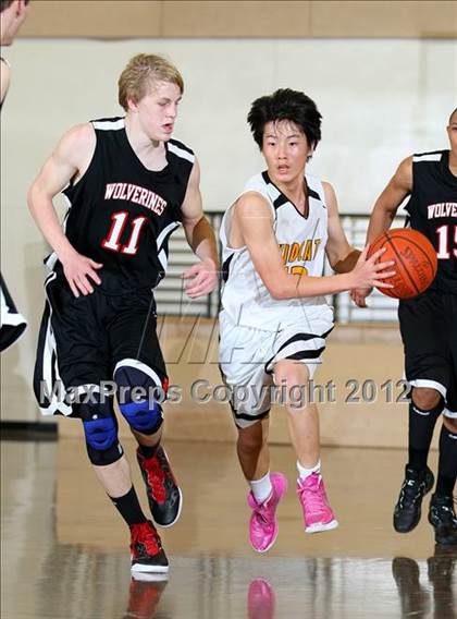 Thumbnail 2 in Harvard-Westlake vs. Whitney (CIF SS Playoffs) photogallery.