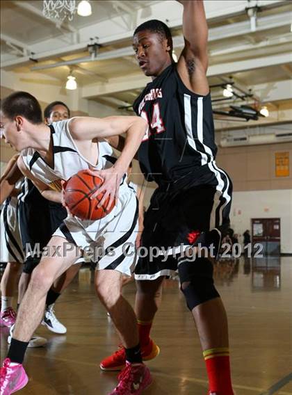 Thumbnail 3 in Harvard-Westlake vs. Whitney (CIF SS Playoffs) photogallery.