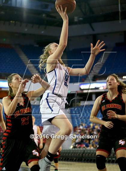 Thumbnail 1 in St. Francis vs Davis photogallery.