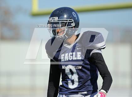 Thumbnail 2 in Eagle Academy II vs. Madison (PSAL Bowl Division 1st Round) photogallery.