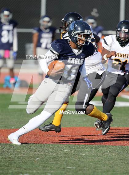 Thumbnail 1 in Eagle Academy II vs. Madison (PSAL Bowl Division 1st Round) photogallery.