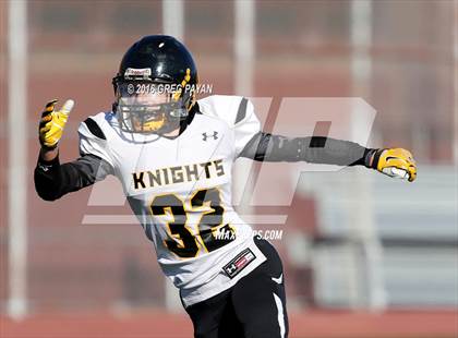 Thumbnail 2 in Eagle Academy II vs. Madison (PSAL Bowl Division 1st Round) photogallery.