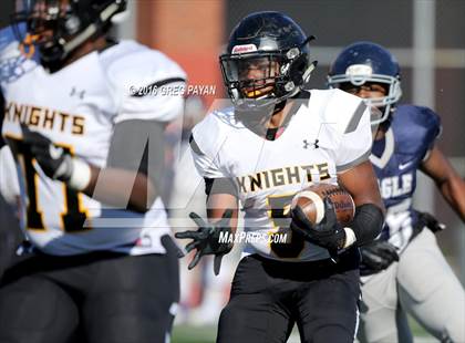 Thumbnail 2 in Eagle Academy II vs. Madison (PSAL Bowl Division 1st Round) photogallery.