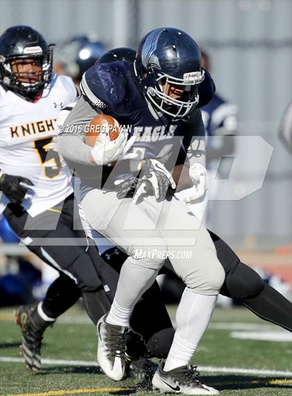 Thumbnail 2 in Eagle Academy II vs. Madison (PSAL Bowl Division 1st Round) photogallery.