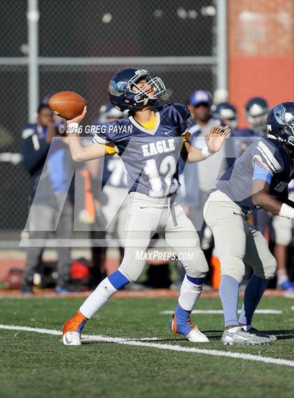 Thumbnail 1 in Eagle Academy II vs. Madison (PSAL Bowl Division 1st Round) photogallery.