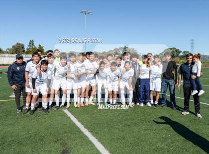 Thumbnail 2 in Christopher vs. Everett Alvarez (CIF CCS D3 Finals) photogallery.