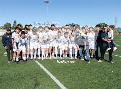 Thumbnail 3 in Christopher vs. Everett Alvarez (CIF CCS D3 Finals) photogallery.