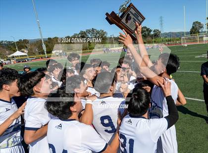 Thumbnail 3 in Christopher vs. Everett Alvarez (CIF CCS D3 Finals) photogallery.
