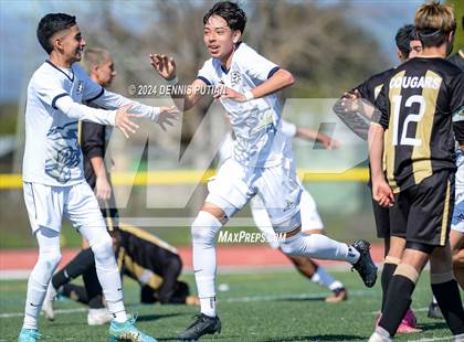 Thumbnail 1 in Christopher vs. Everett Alvarez (CIF CCS D3 Finals) photogallery.