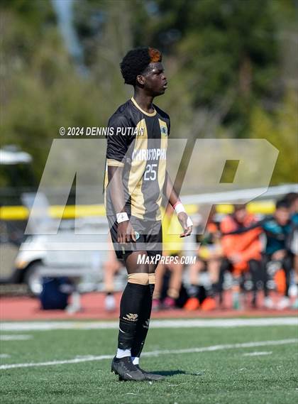 Thumbnail 2 in Christopher vs. Everett Alvarez (CIF CCS D3 Finals) photogallery.